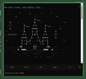 Astaria — a persistent multiplayer text MUD running since 1994. Connect and play in your browser.